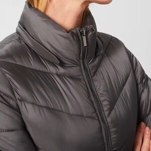 Grey Halogen Puffer Jacket NWOT